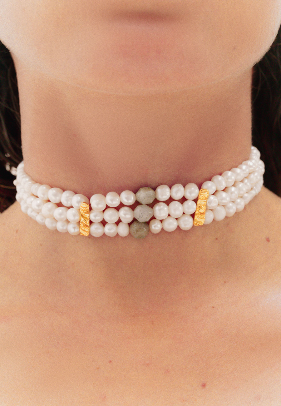 lavani Choker Uma Perlas Tienda de fábrica