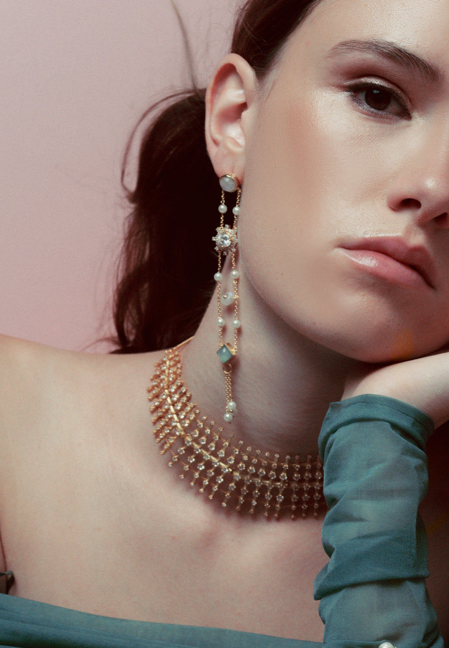 lavani Choker Dorado Helia Libre de impuestos