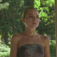 lavani Choker Gratitude Blanco Descuento por venta flash