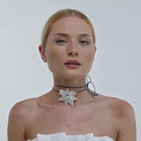 lavani Collar Lotus Flower Plata Ofertas