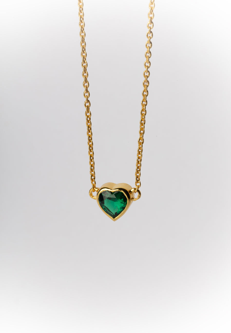 lavani Colgante Corazón Kindness Verde Tienda