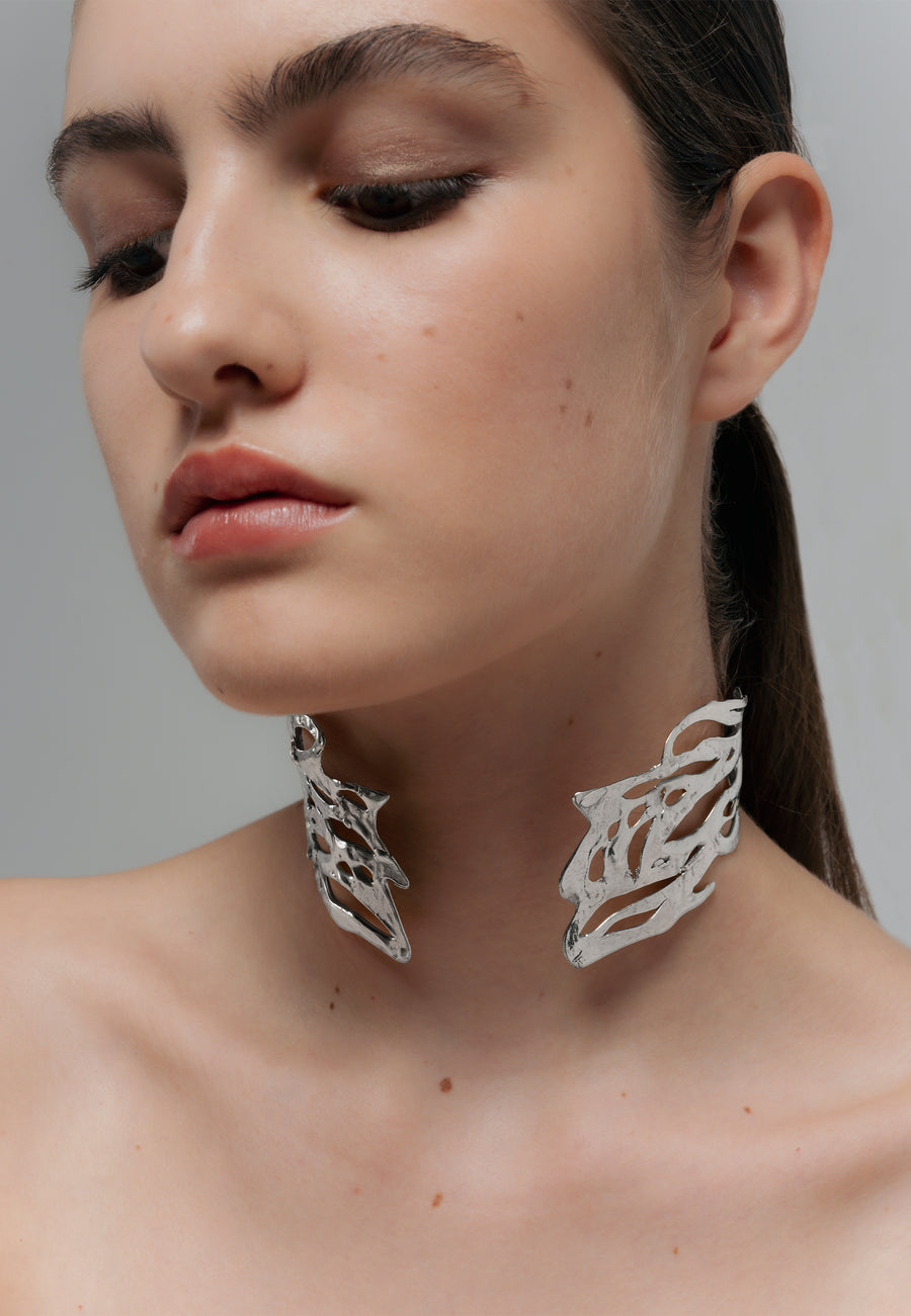 lavani Choker Judy Plata Liquidación