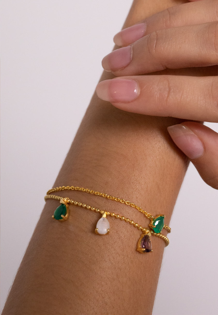 lavani Pulsera Pride Verde y Morado Precios de Black Friday