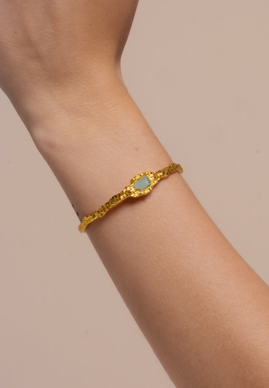 lavani Brazalete Namasté Aguamarina Libre de impuestos