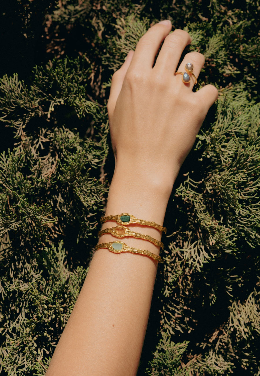 lavani Brazalete Namasté Malaquita Descuentos del mes