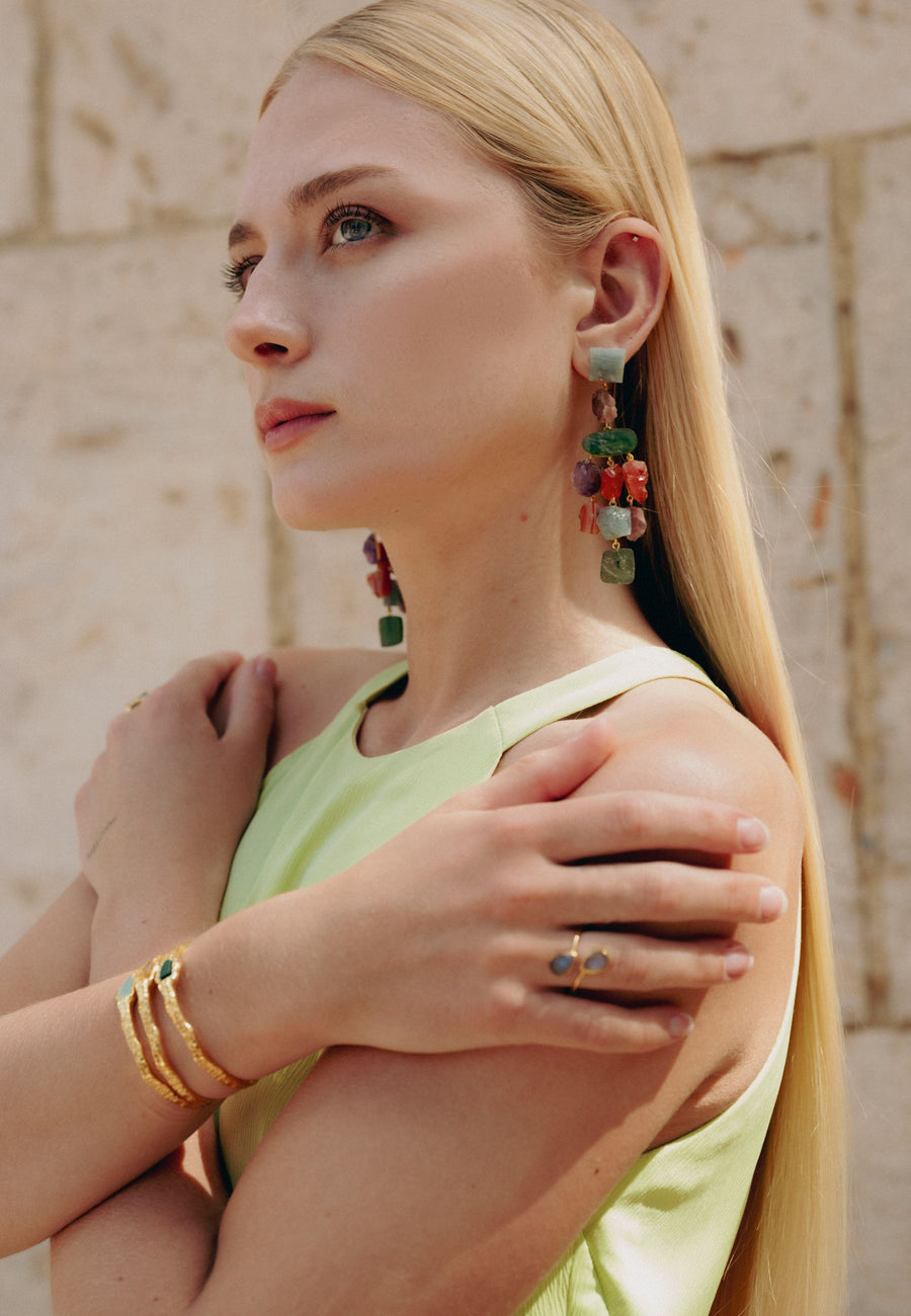 lavani Brazalete Namasté Malaquita Descuentos del mes