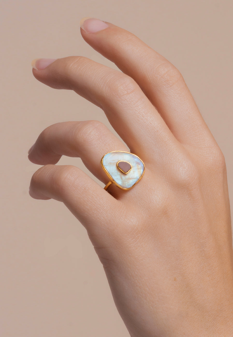lavani Anillo Zenith Blanco Liquidación