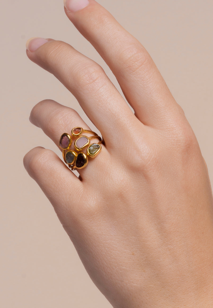 lavani Anillo Unalome Multicolor Mejor oferta