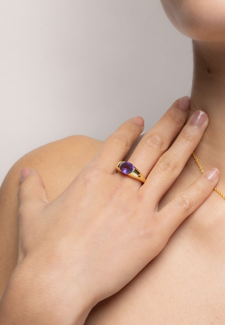 lavani Anillo The Empress Morado Descuentos del mes