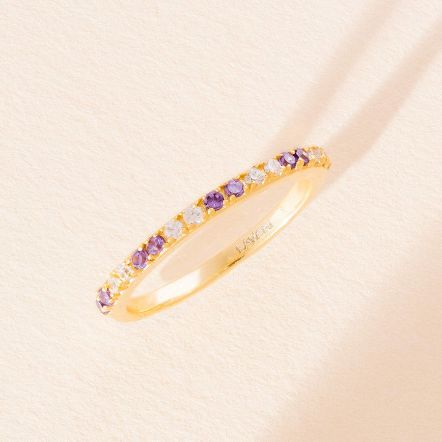 lavani Anillo Diya Morado Ofertas de temporada