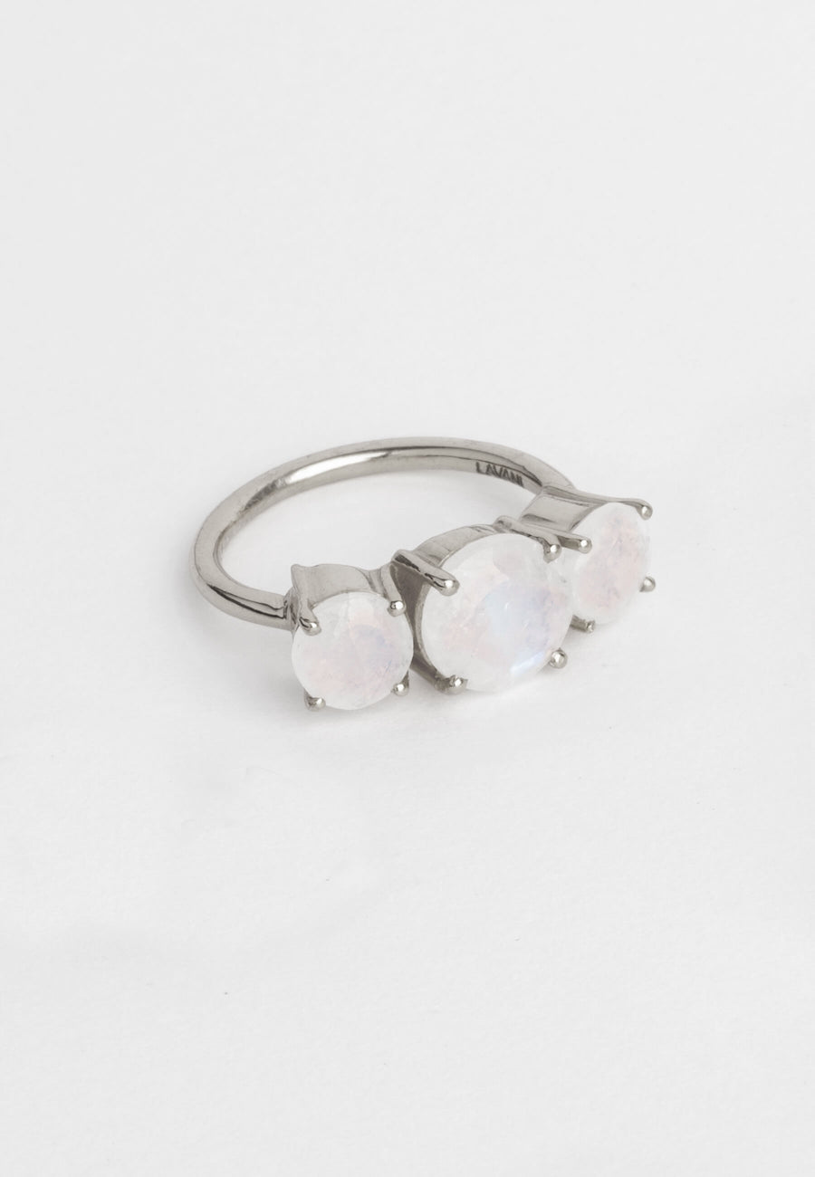 lavani Anillo Plata Moonlight Blanco Precio ultrabajo