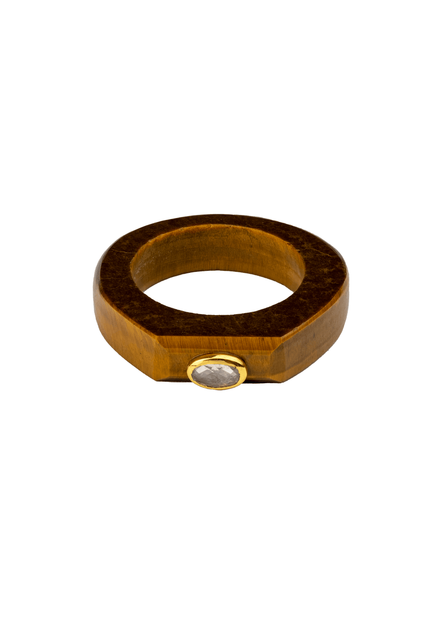 lavani Anillo Ojo de Tigre Mora Venta caliente