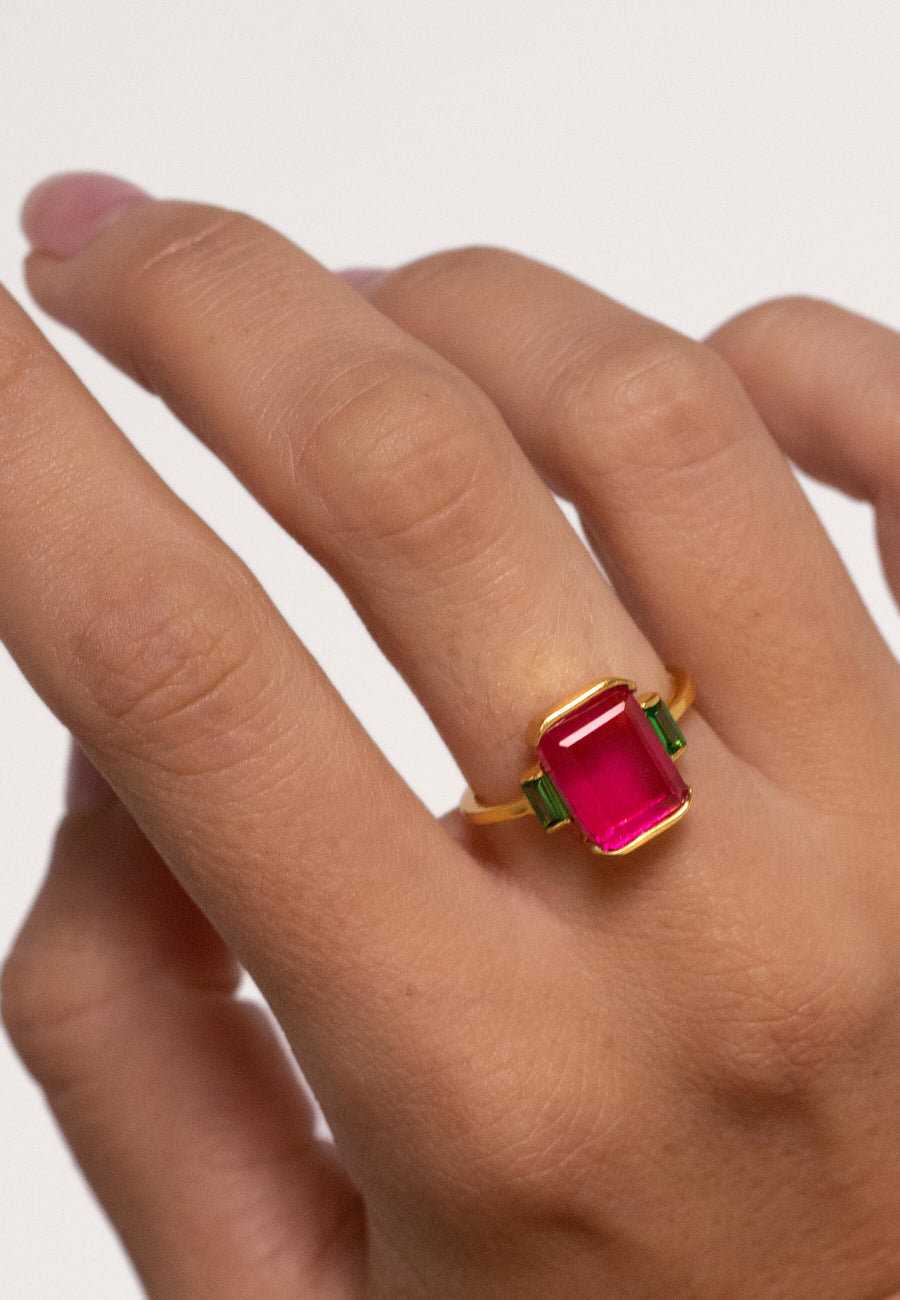 lavani Anillo Mystere Fucsia Rebajas baratas