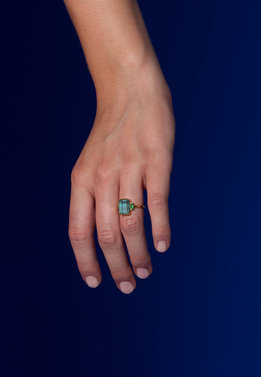 lavani Anillo Mystere Turquesa Rebajas de fábrica