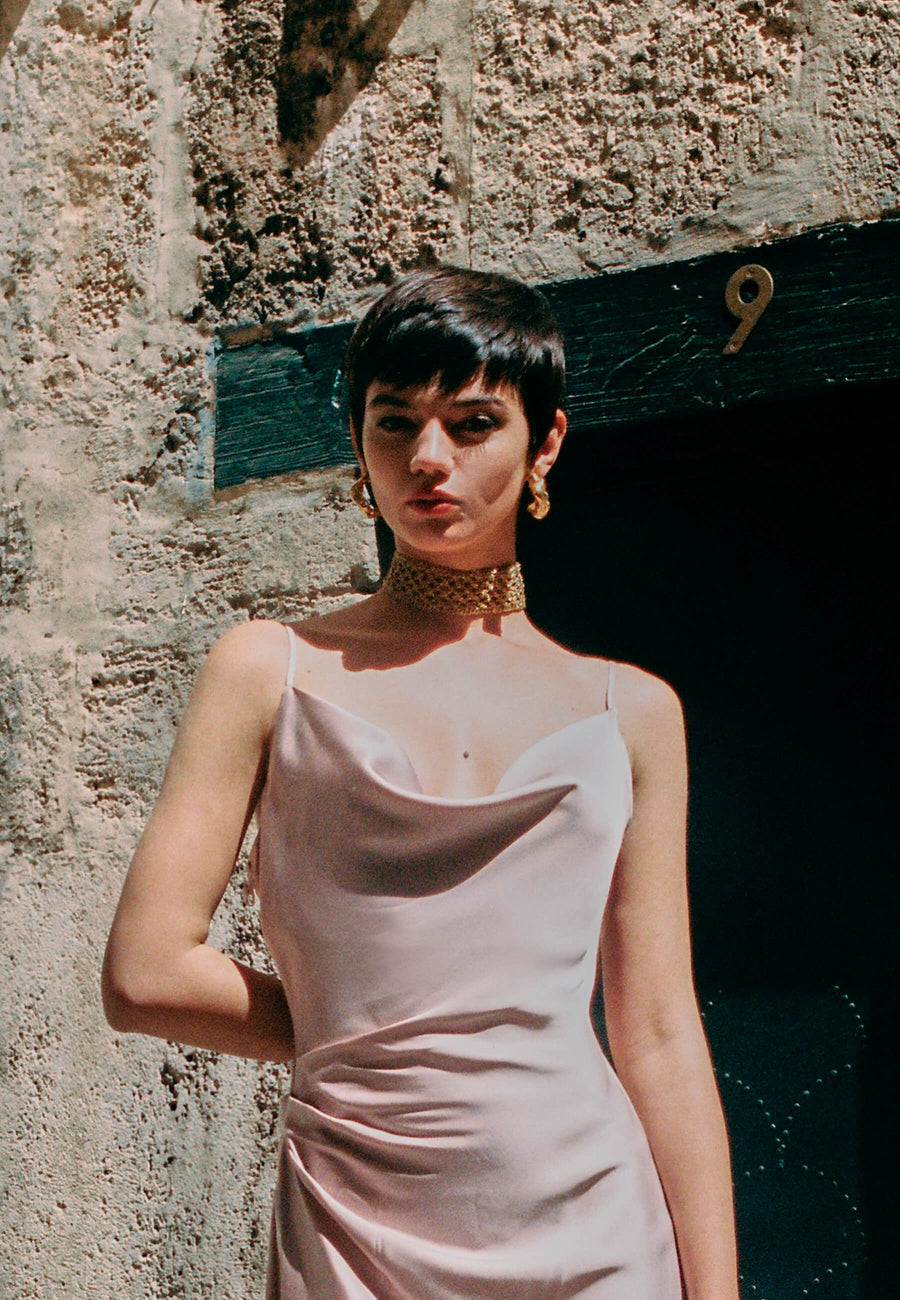 lavani Choker Rack Ivette Dorado Descuentos del mes