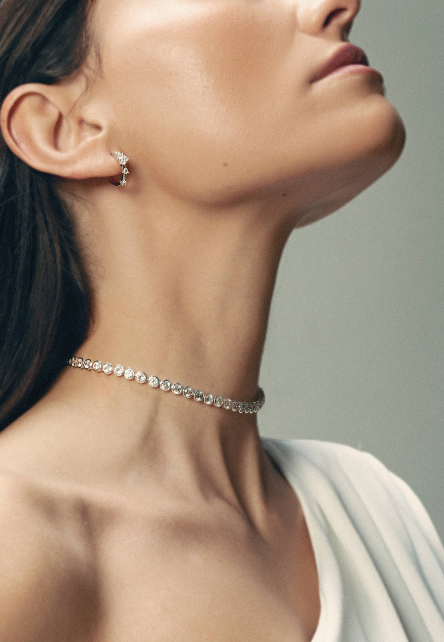 lavani Collar Riviere Victoire Plata Rebajas