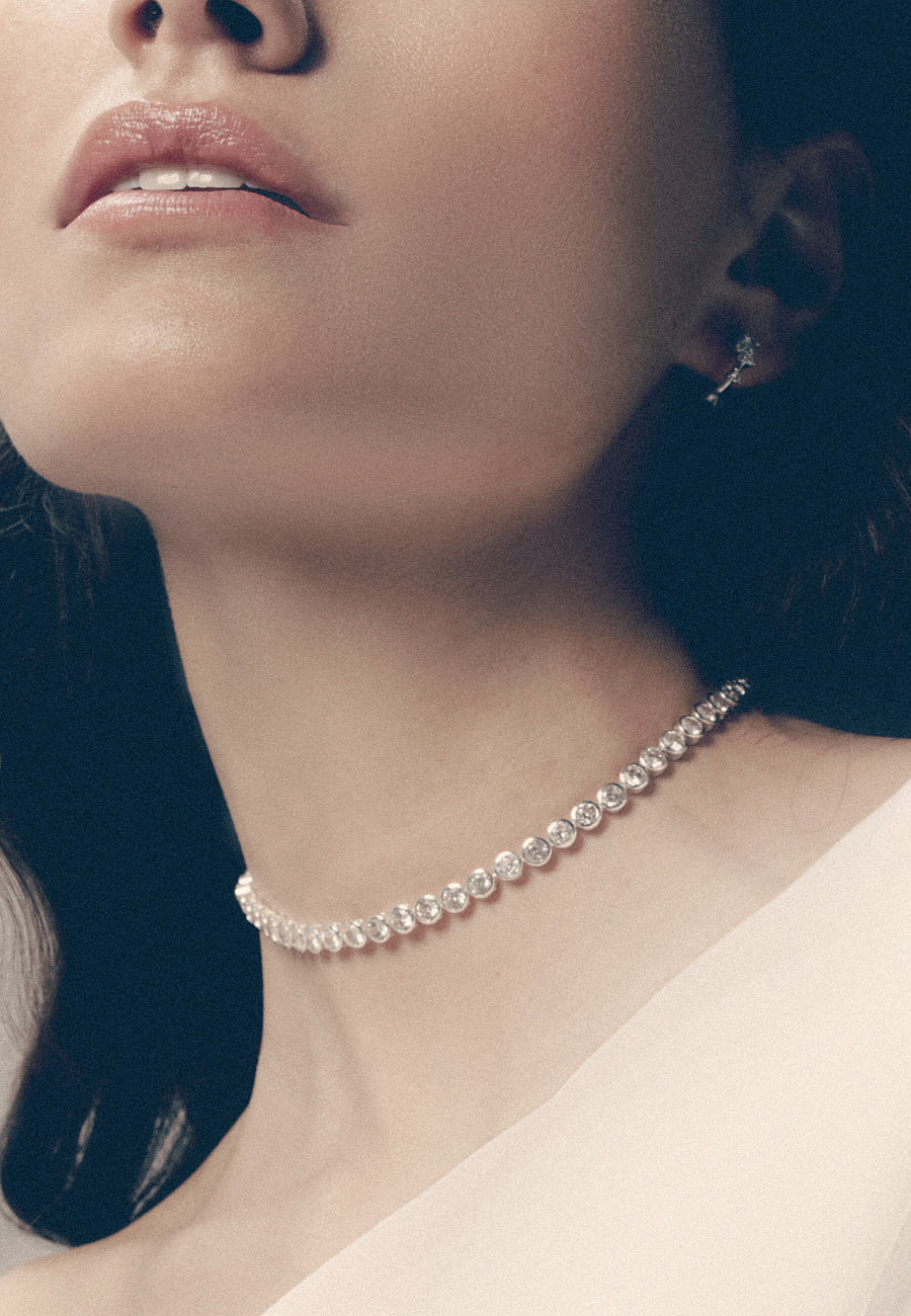 lavani Collar Riviere Victoire Plata Rebajas