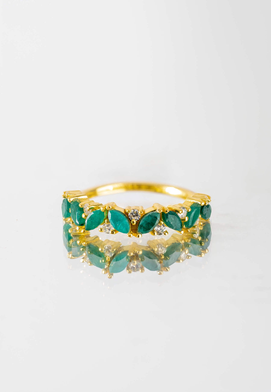 lavani Anillo Esmeralda Mayo Tienda de fábrica
