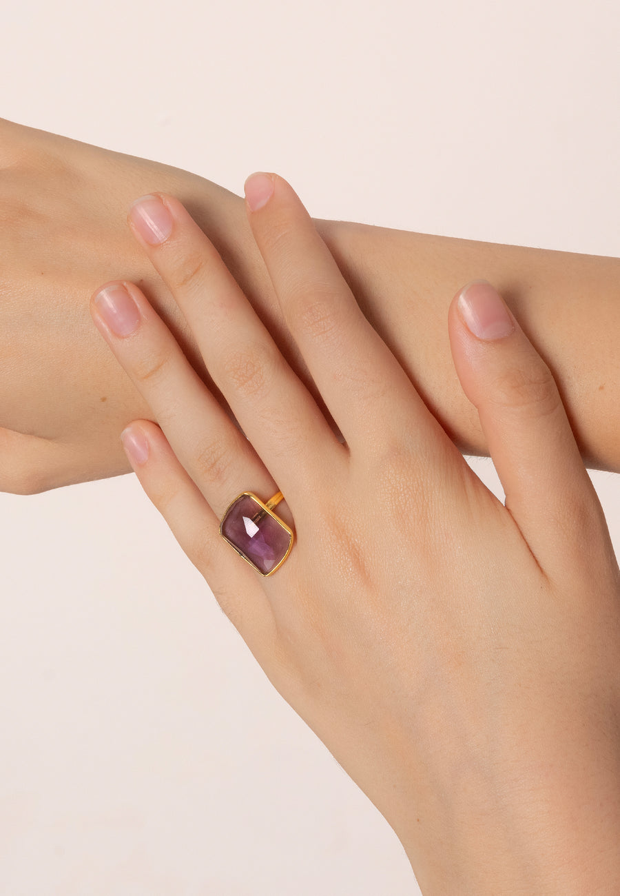 lavani Anillo Stardust Morado Tienda
