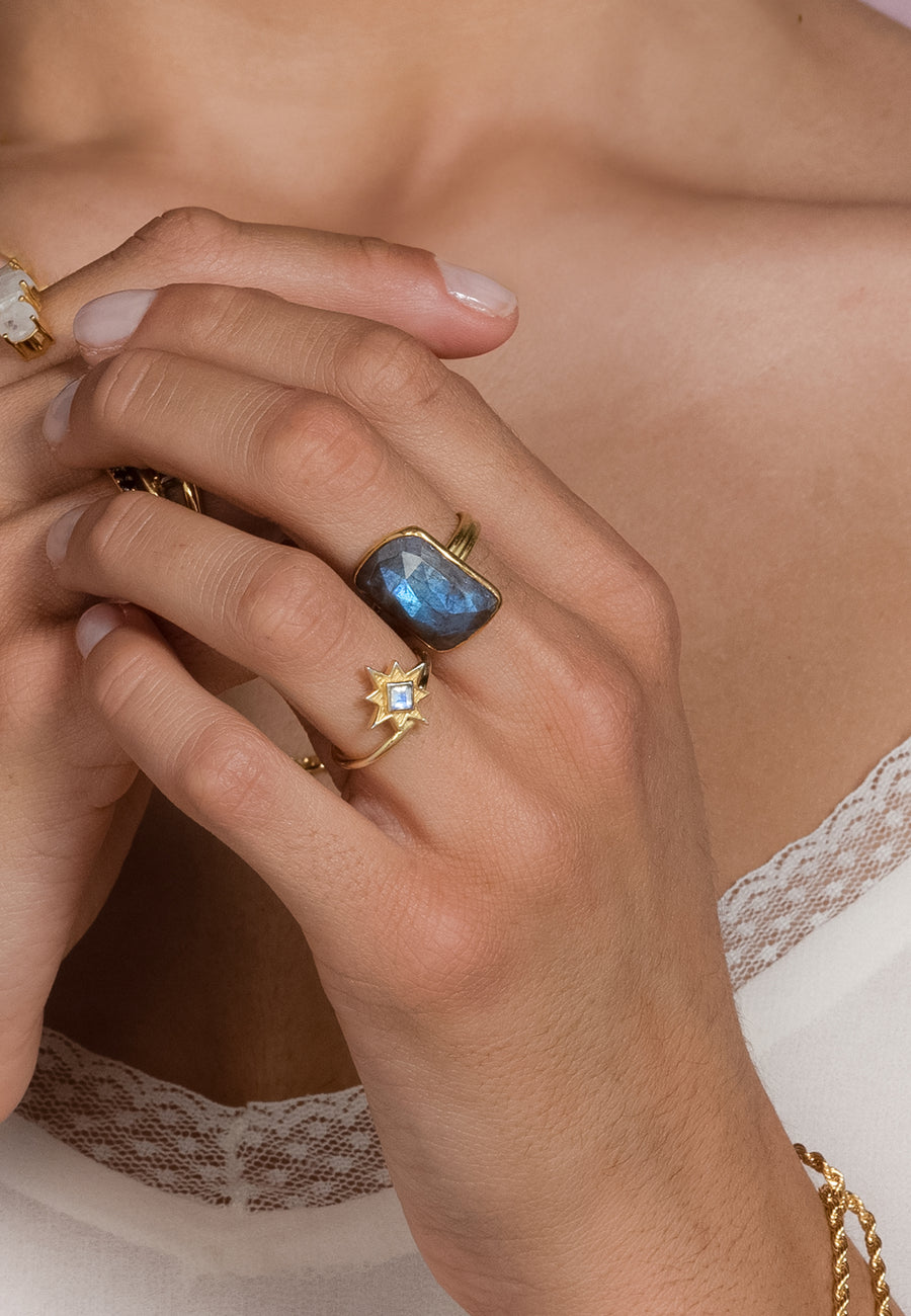 lavani Anillo Stardust Gris Oferta especial