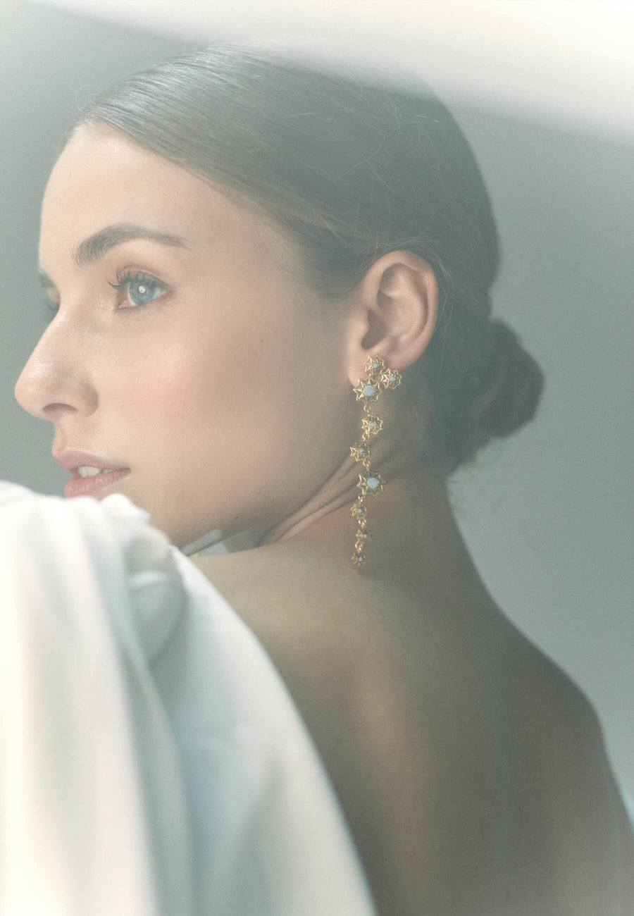 lavani Pendientes Rhapsody Blanco Limitado a 3 días
