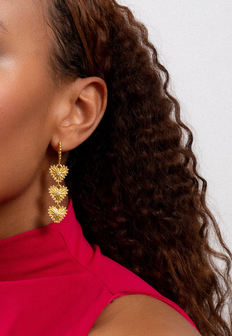 lavani Pendientes Corazón Synergy Descuentos del mes