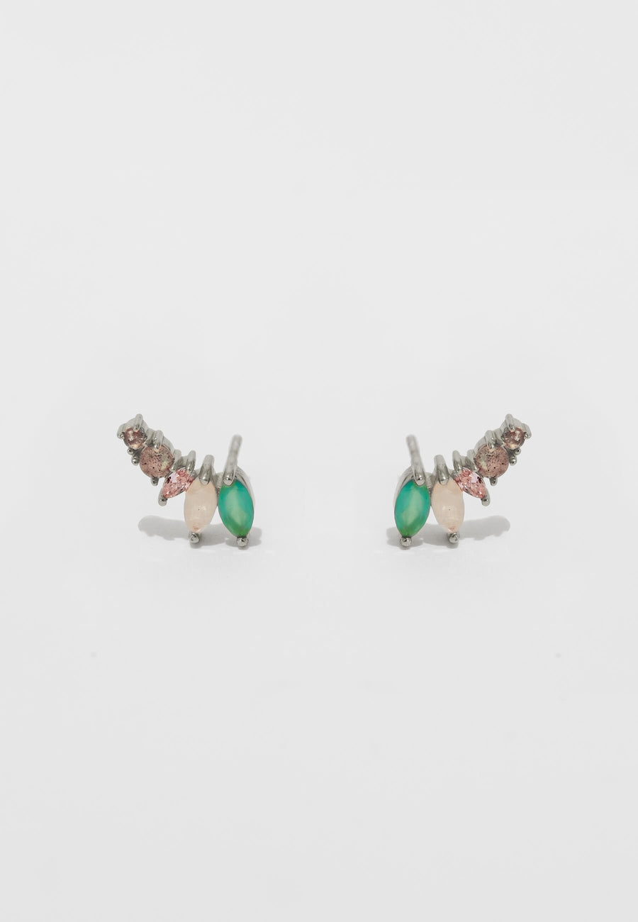 lavani Pendientes Trepadores Plata Siva Gran oferta