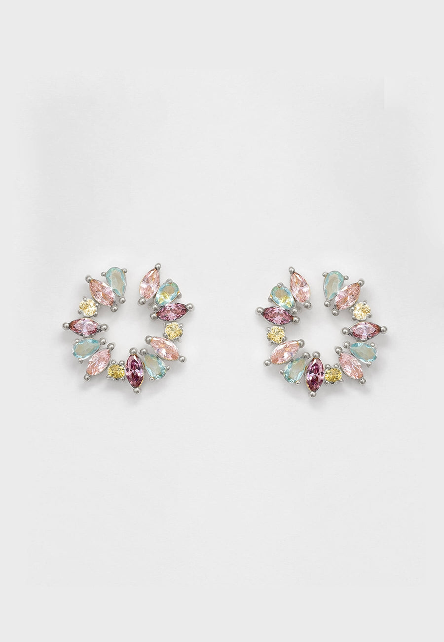 lavani Pendientes Amal Plata Ventas relámpago