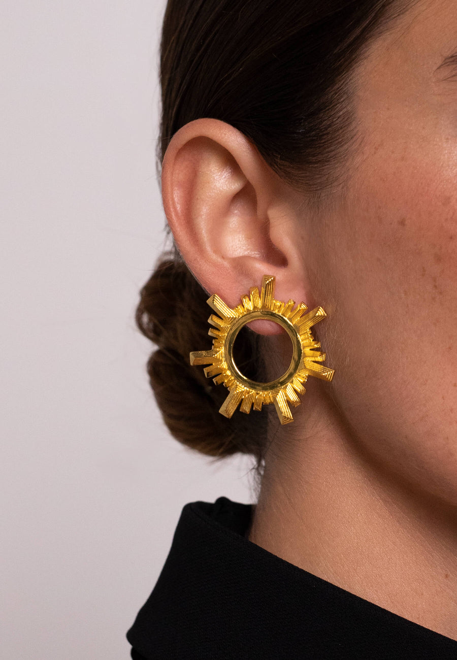 lavani Pendientes Rosetón Emile Último día