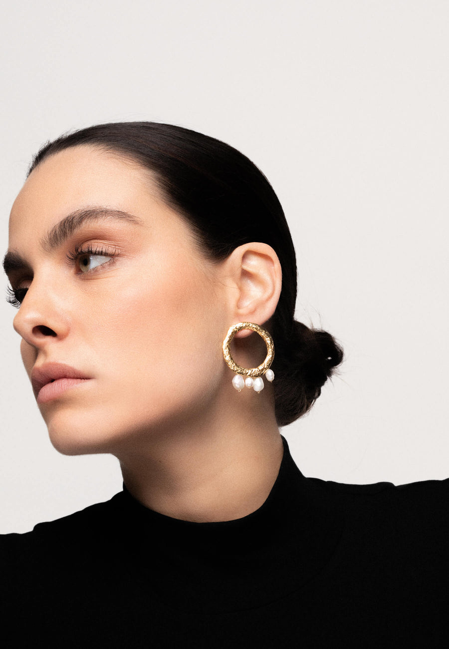lavani Pendientes Adara Perlas Superdescuento