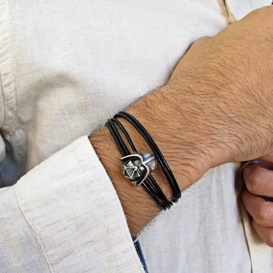 live is laf Pulsera Darth Vader tiras cuero Star Wars Precio ultrabajo