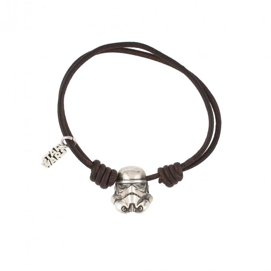 live is laf Pulsera Trooper cuero marrón Star Wars Oferta especial de fábrica