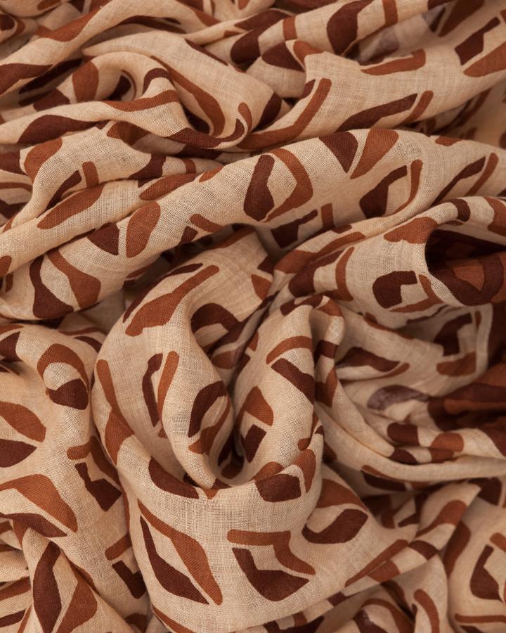 lovat & green CARPET BROWN - LOVAT&GREEN SS’ 18 Scarves Collection En línea