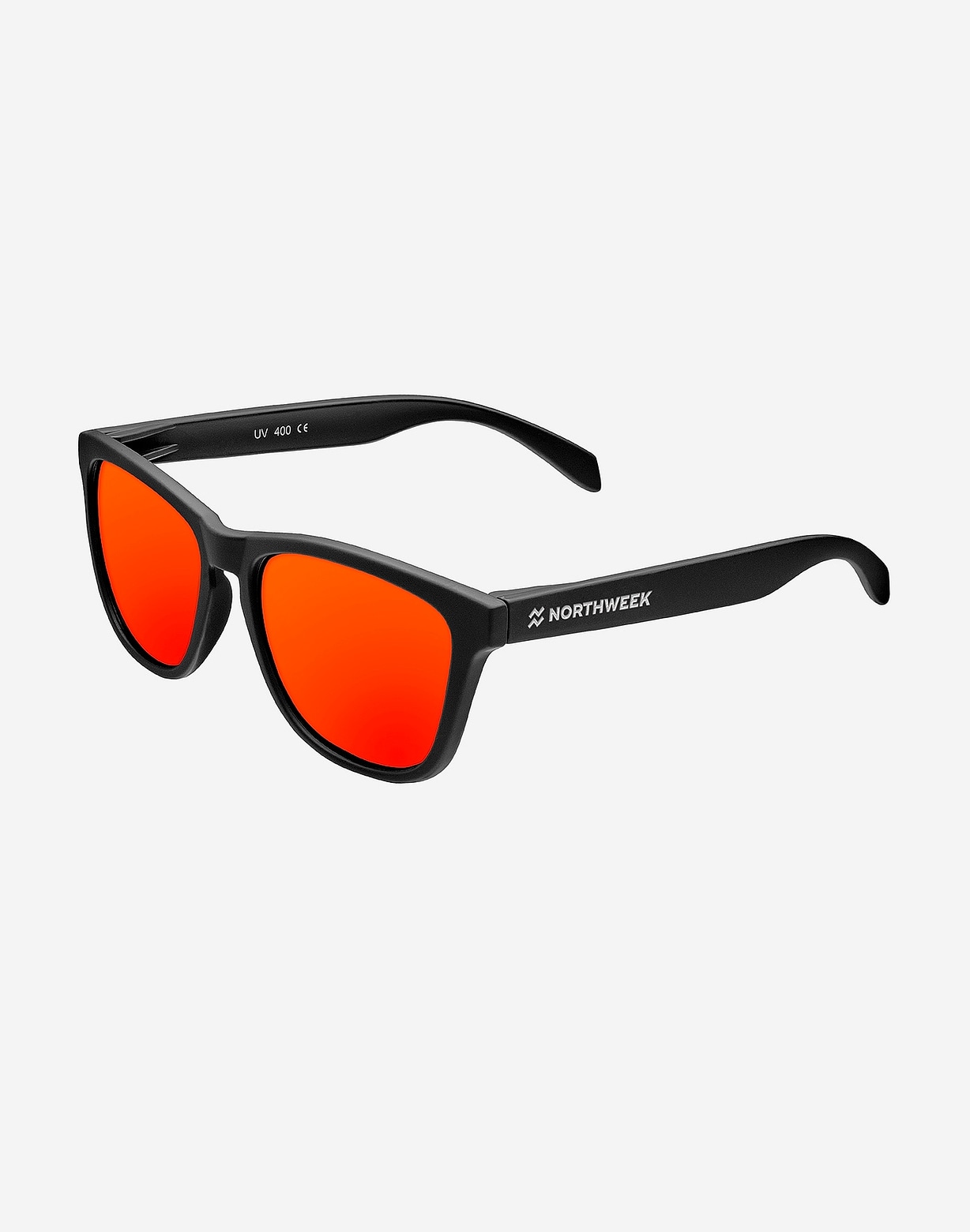 northweek REGULAR MATTE BLACK - RED POLARIZED Rebajas de fin de temporada