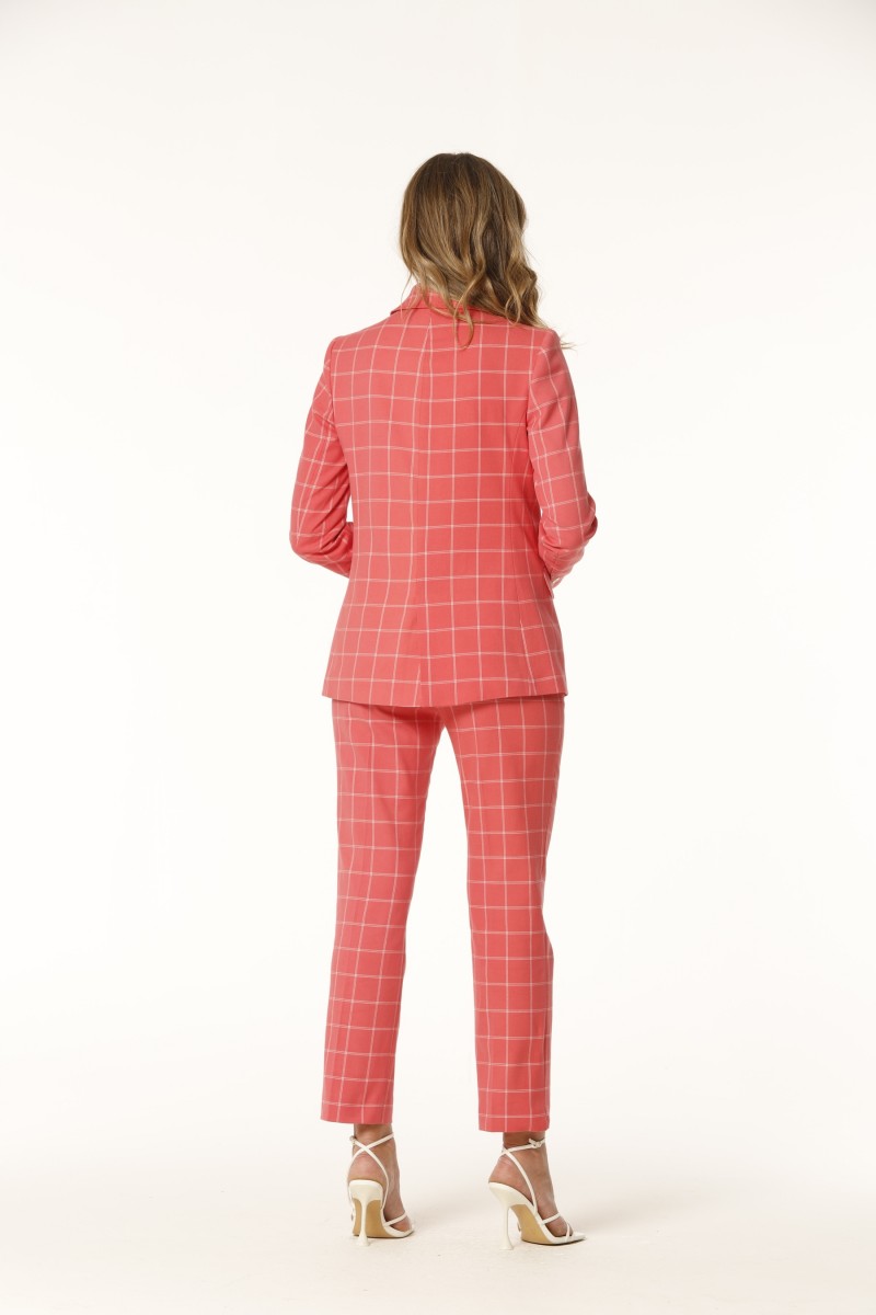 ﻿oky coky CHAQUETA BADON CUADRO BICOLOR Grandes descuentos