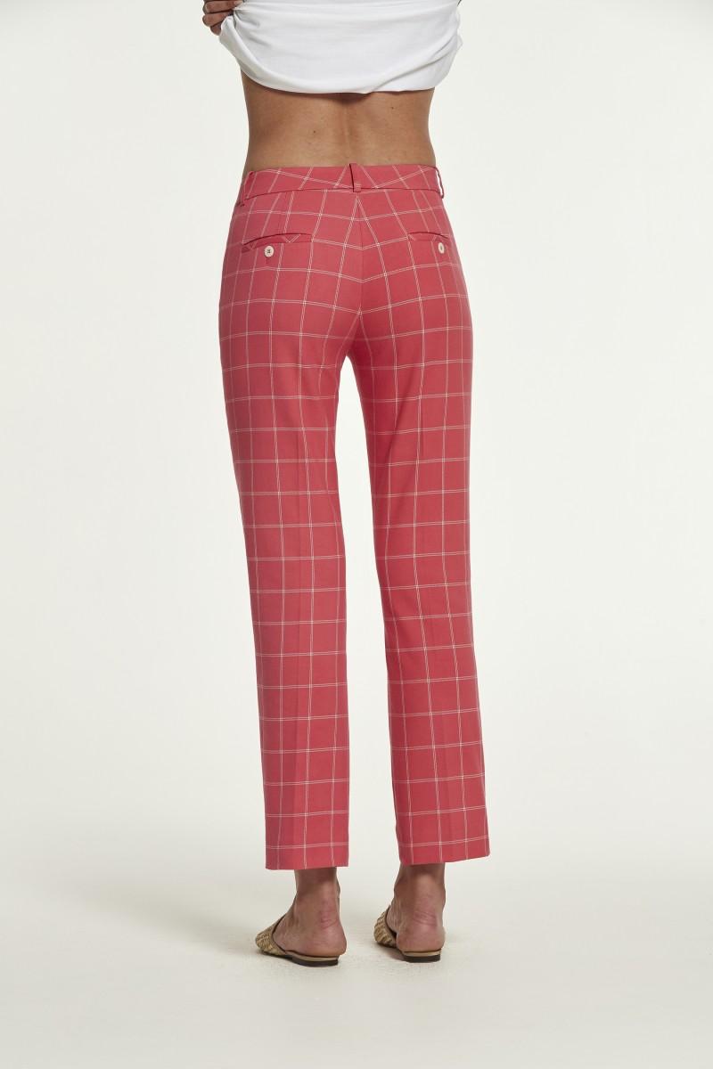 oky coky PANTALÓN CURAI CUADRO BICOLOR Liquidación