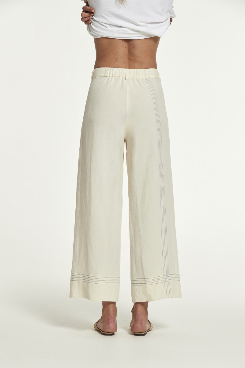 oky coky PANTALÓN LYNO LINO VISCOSA Tienda de fábrica