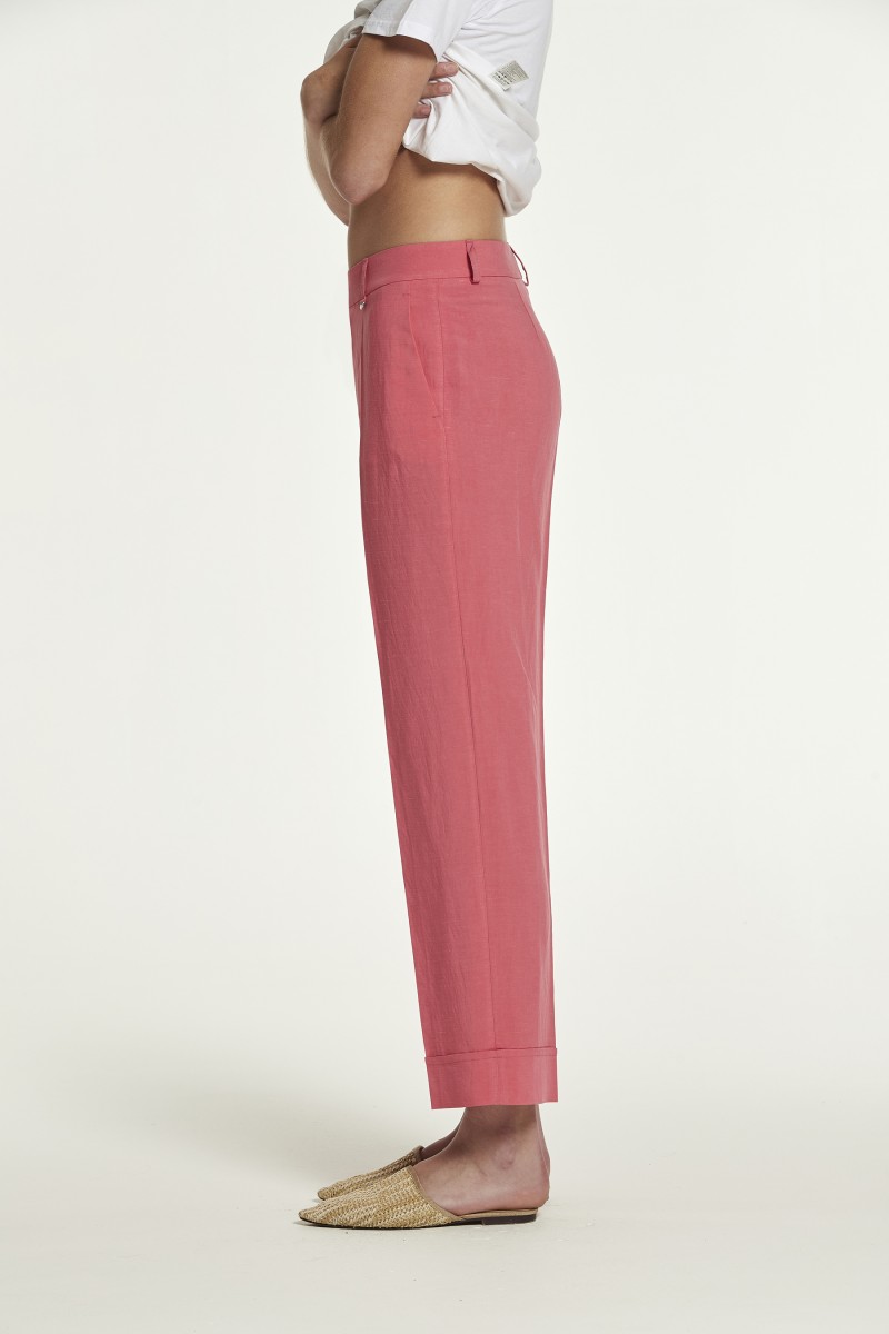 oky coky PANTALÓN HARIL LINO VISCOSA Descuentos del mes