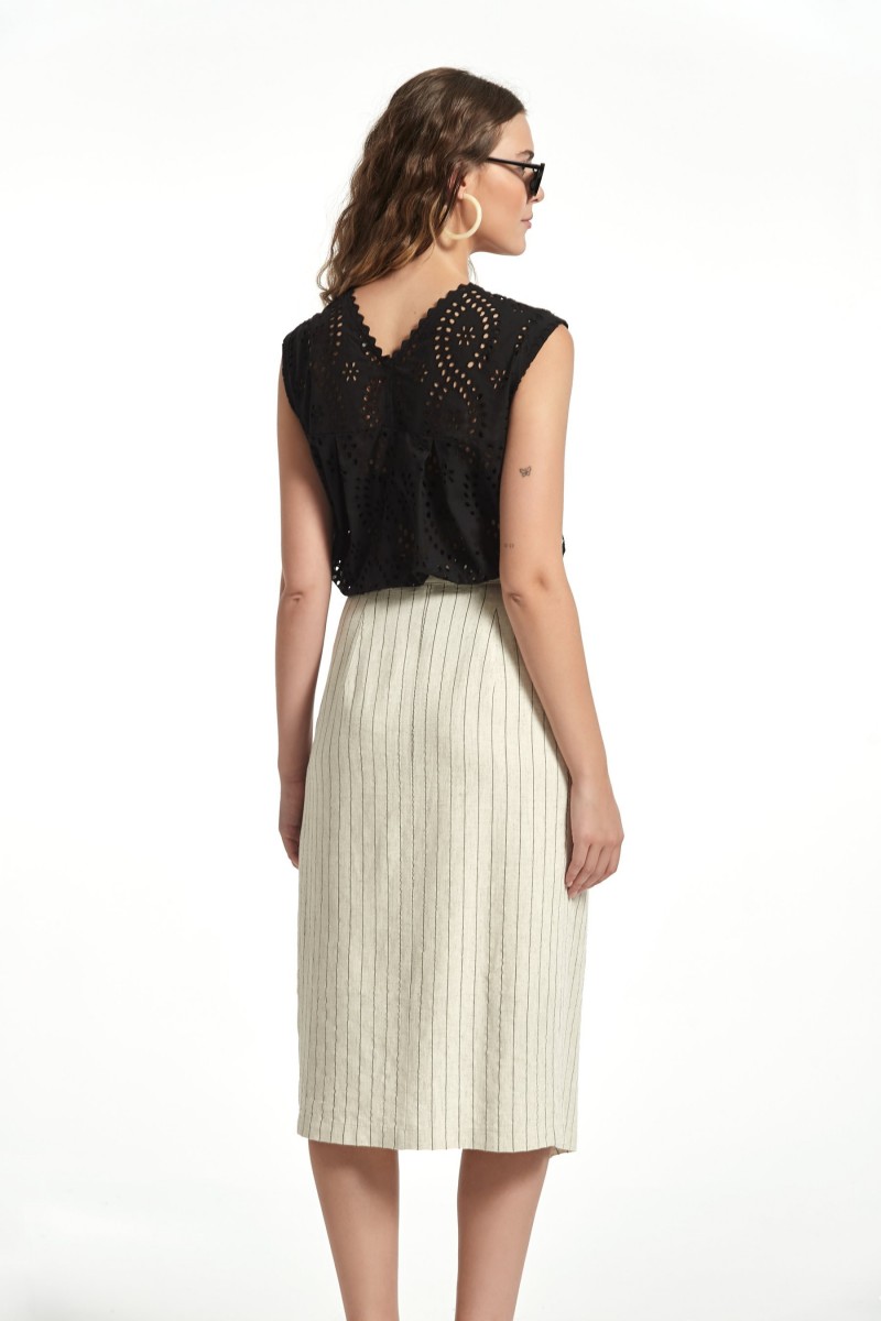 oky coky TOP YAREN ALGODON PERFORADO Rebajas online