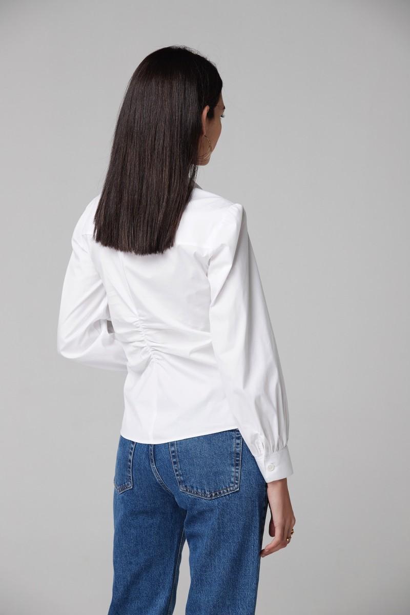 oky coky CAMISA MUSTA POPELÍN STRETCH Ventas relámpago