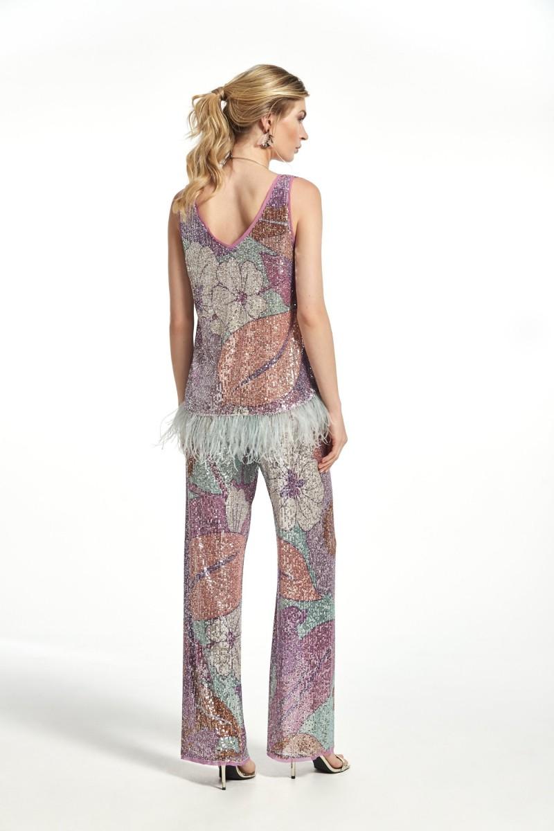 oky coky TOP LIUVA LENTEJUELA BRILLO Precio de fábrica
