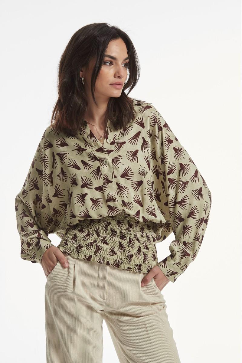 oky coky TOP LILLE ESTAMPADO EFECTO RELIEVE Descuento por venta flash