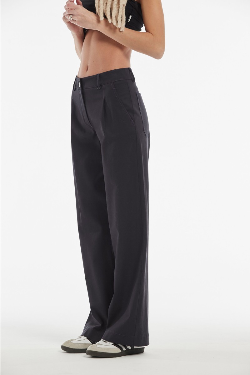 oky coky PANTALÓN DOREN SARGA ALGODON LAVADA Ofertas de temporada
