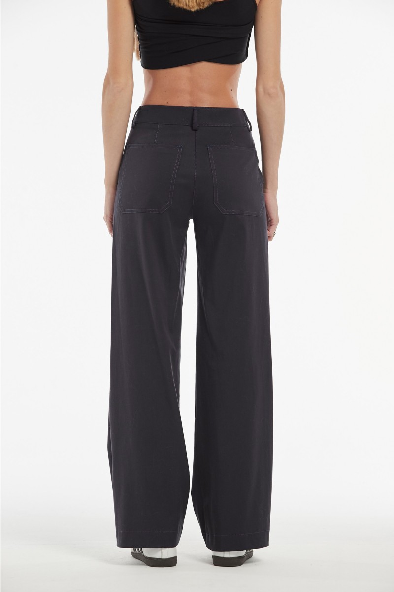 oky coky PANTALÓN DOREN SARGA ALGODON LAVADA Ofertas de temporada