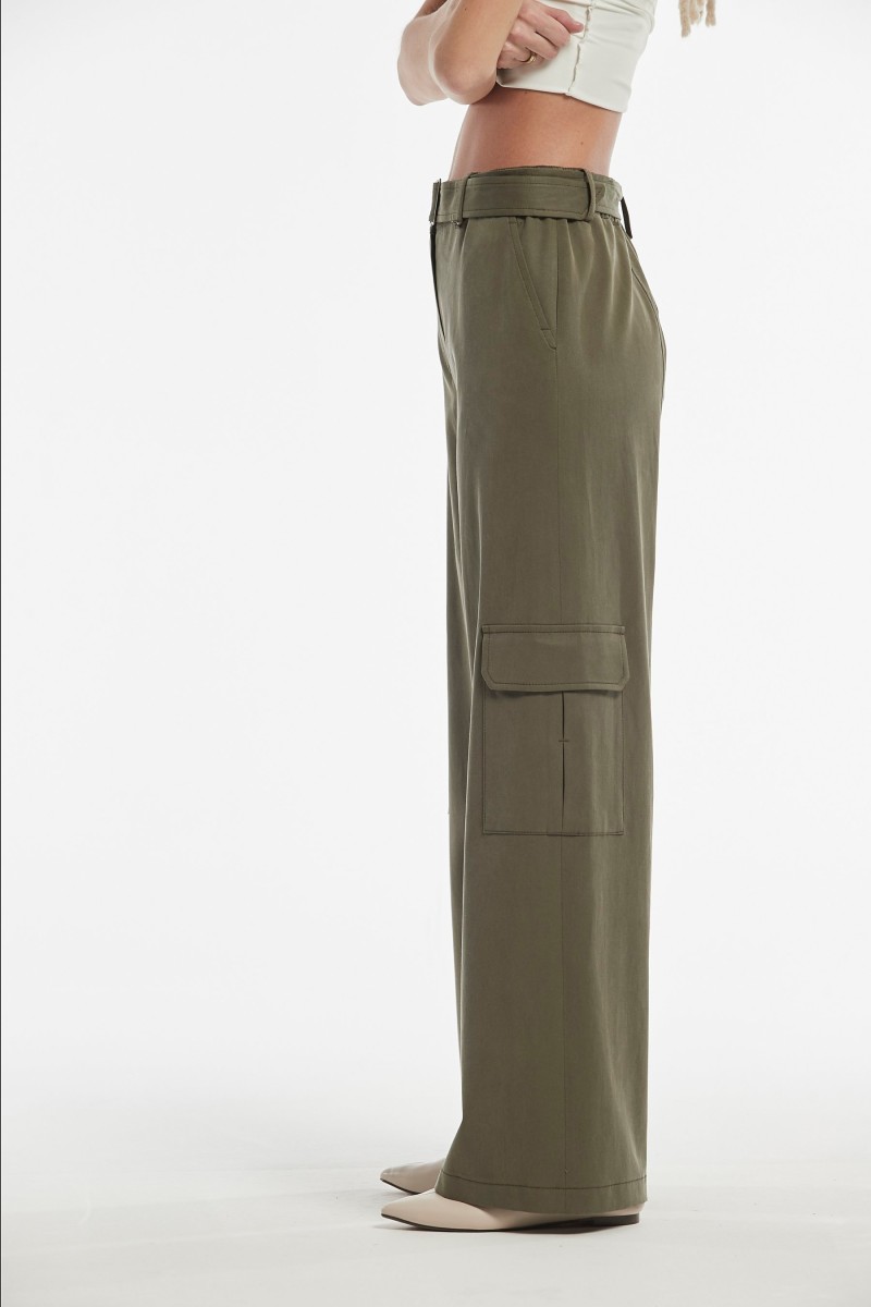 oky coky PANTALÓN PALAU SARGA ALGODON LAVADA Rebajas baratas
