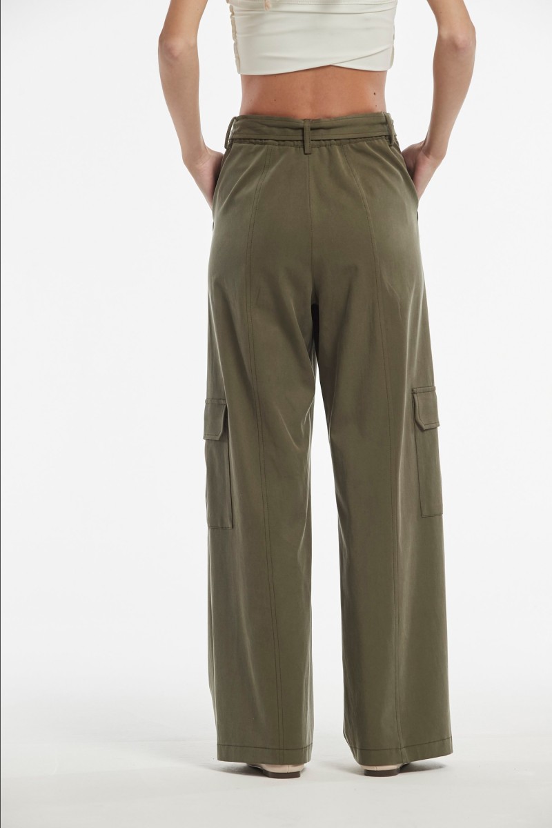 oky coky PANTALÓN PALAU SARGA ALGODON LAVADA Rebajas baratas