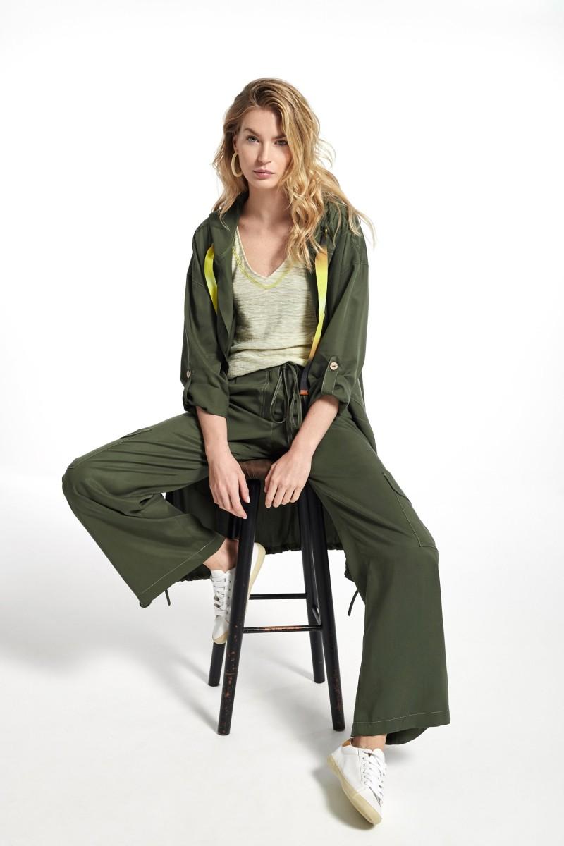 oky coky PANTALÓN PALAU LYOCELL Oferta especial