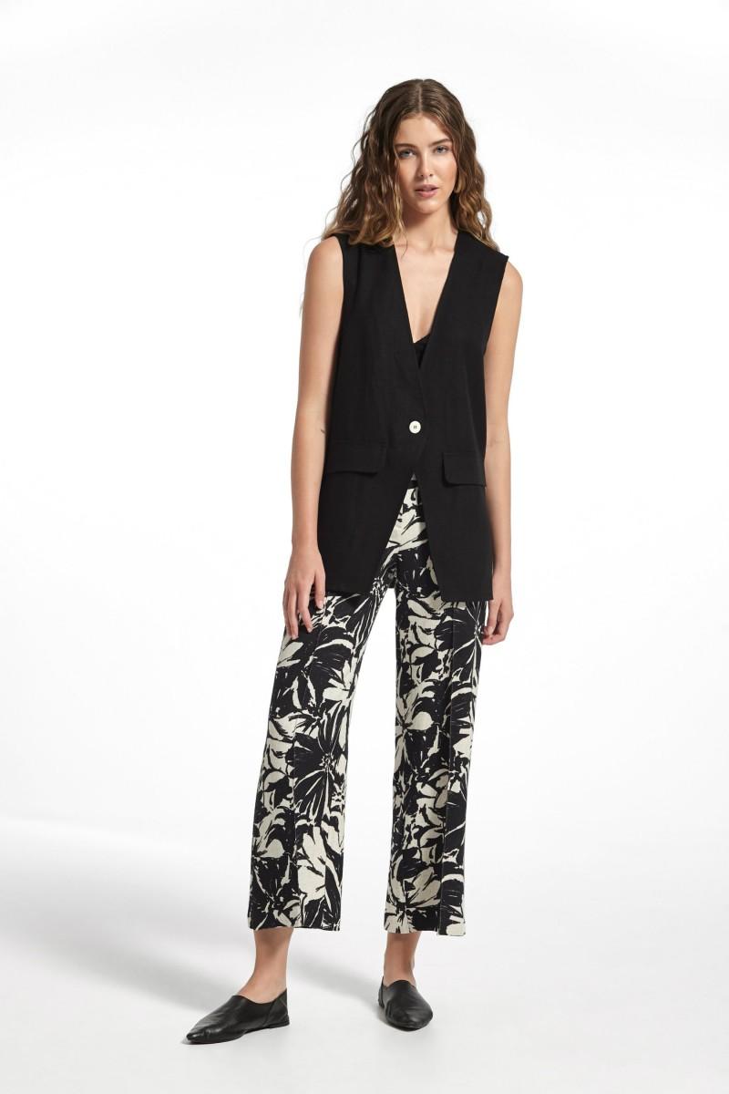 oky coky PANTALÓN SINKA LINO RUSTICO ESTAMPADO Últimos 2 días