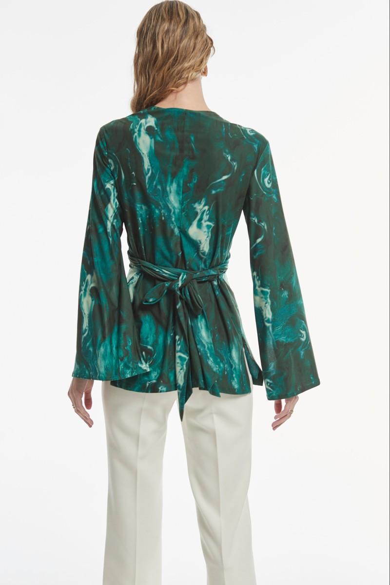 oky coky TOP MOTUS PUNTO ESTAMPADO DOBLE CARA Ofertas especiales