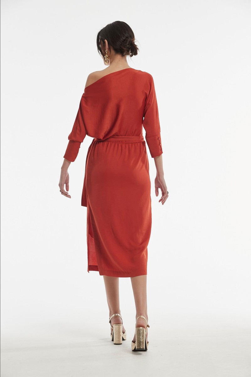 oky coky VESTIDO SILBAR RASO LAVADO Ofertas